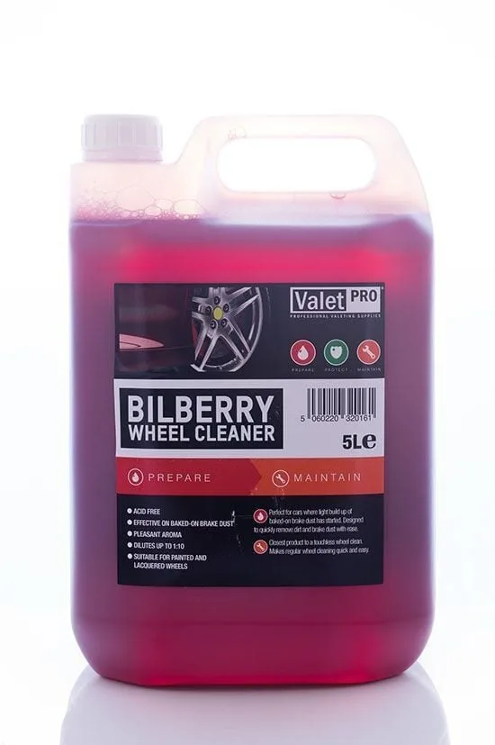 Valet Pro Bilberry Wheel Cleaner Jant Temizleyici ve Parlatıcı 5 lt