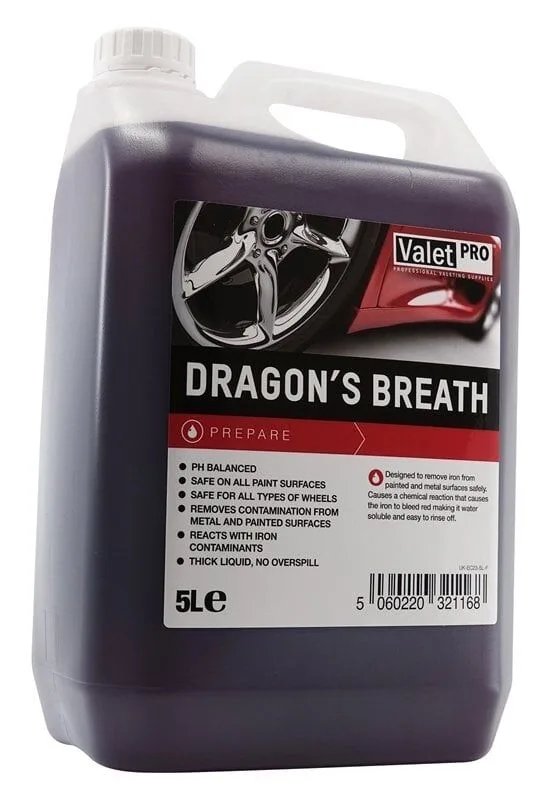 Valet Pro Dragons Breath Demir Tozu Sökücü 5 lt