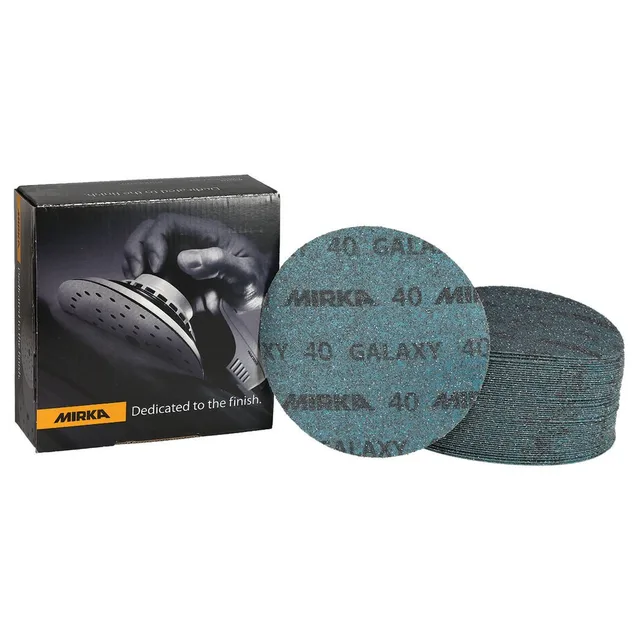 Mirka Galaxy 150mm Cırt Multifit Zımpara P600 Kum 5 adet