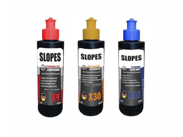 Slopes X9 Extra Kalın X30 Hare ve X55 Boya Koruma Seti 250 ml