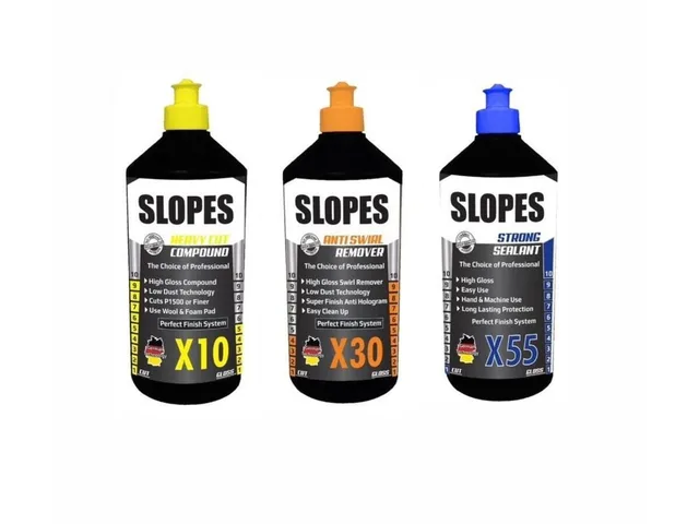 Slopes X10 Kalın X30 Hare ve X55 Boya Koruma Seti 1 lt