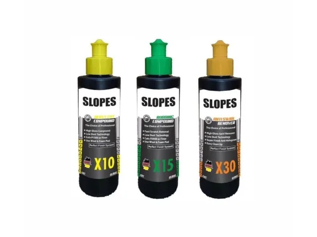 Slopes X10 Kalın X15 İnce Pasta X30 Hare Giderici Seti 1 lt