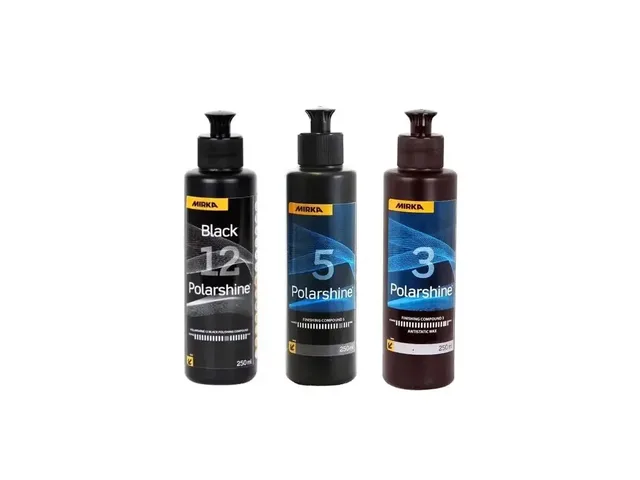 Mirka 12 Siyah İnce Pasta 5 Hare Giderici 3 Boya Koruyucu Wax 250 ml