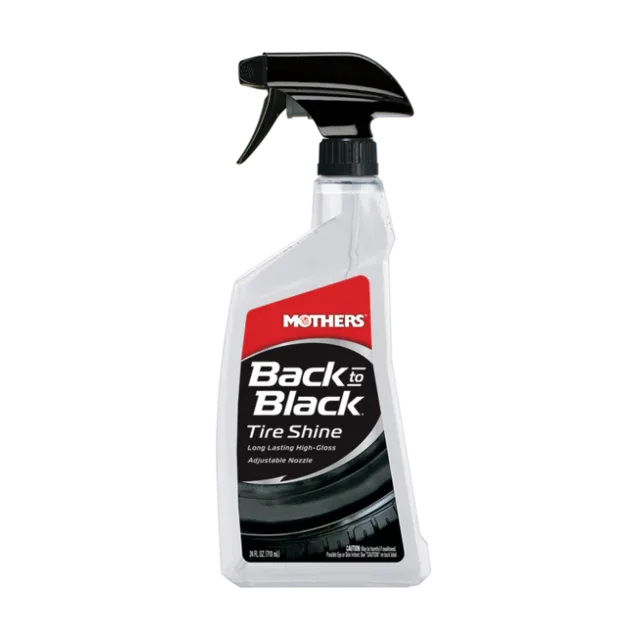 Mothers Black To Black Aşırı Parlak Lastik Parlatıcı Sprey 710 ml